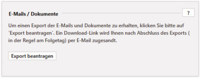 E-Mails und Dokumente unter 1GB
